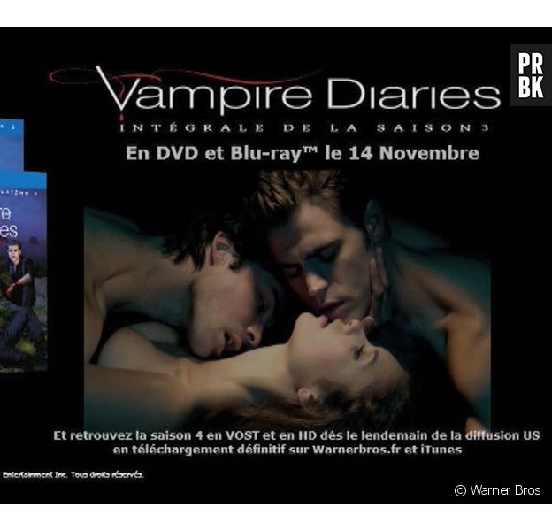 Sortie du coffret DVD intégrale 8 saisons de Vampire Diaries le 22 novembre