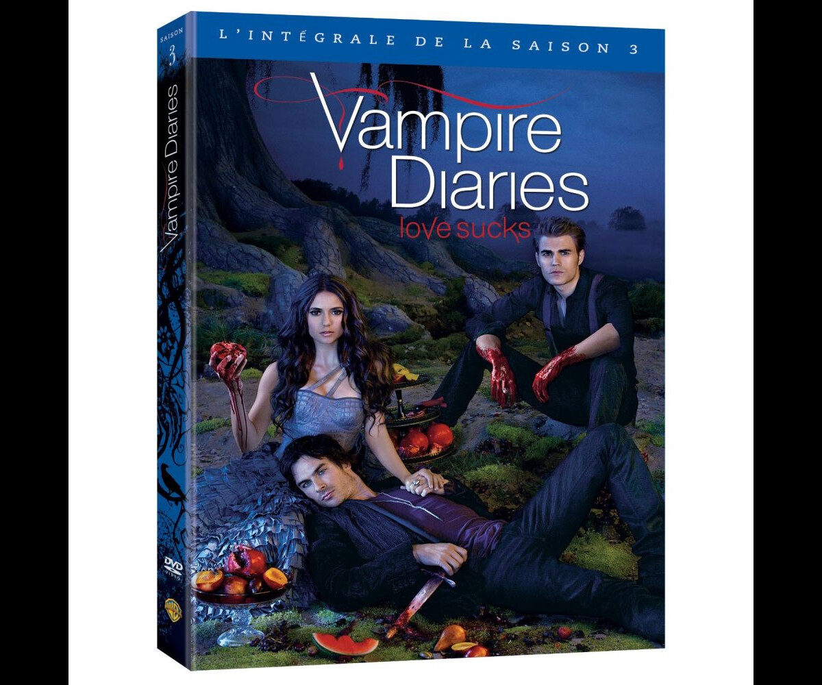 Photo : DVD de la saison 3 de Vampire Diaries - PureBreak