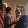 Ian Somerhalder rencontre Barack Obama