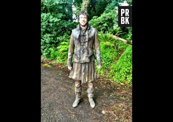 Gary Lightbod, le chanteur de Snow Patrol, sur le tournage de Game of Thrones