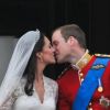 Kate Middleton et son Prince William lors de leur mariage