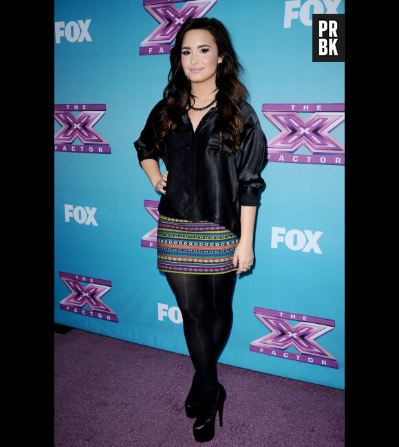 Demi Lovato : Simple et jolie pour la conférence de presse X Factor US !