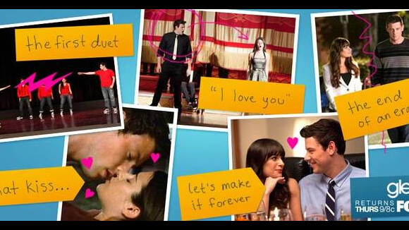 Glee saison 4 : des posters 100% Finchel et Klaine !