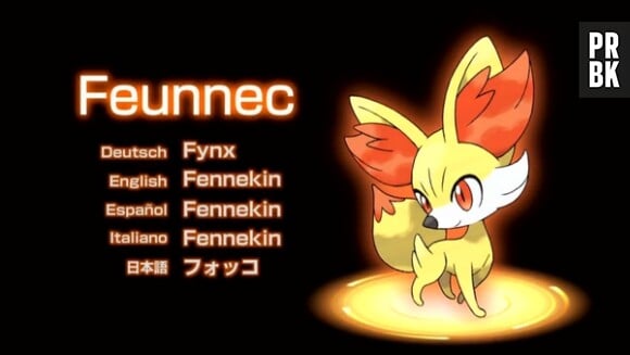 Feunnec sera un Pokemon jouable au début du jeu