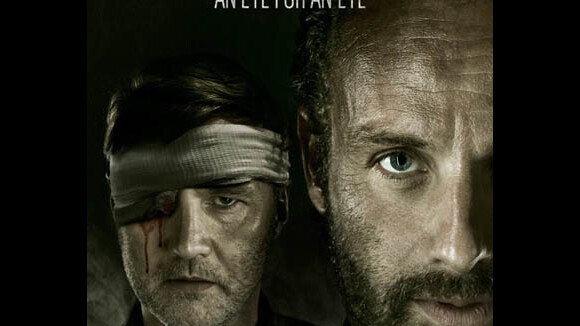 The Walking Dead saison 3 : Rick VS le Gouverneur, oeil pour oeil sur le nouveau poster !