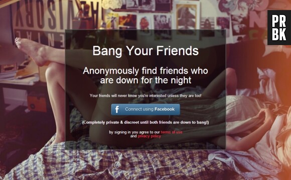 Bang With Friends est complètement anonyme