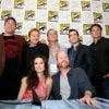 Une partie de l'équipe de Firefly au Comic Con en juillet 2011 pour les 10 ans de la série