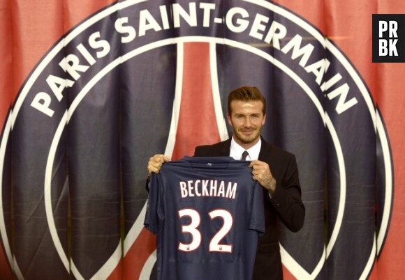 David Beckham, une star à Paris