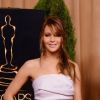 Jennifer Lawrence à un déjeuner organisé pour les nommés aux Oscars