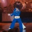 Bruno Mars en mini-Elvis pour le film  Lune de Miel à Las Vegas 
