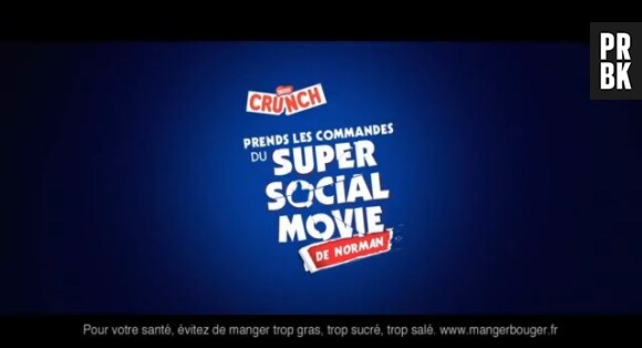 Le Super Social Movie de Crunch avec Norman Thavaud