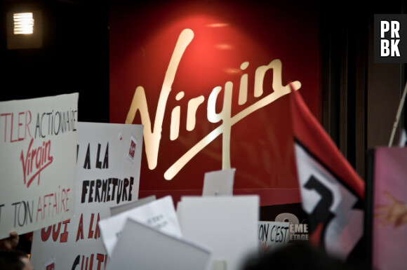 Virgin Megastore est en redressement judiciaire depuis le 14 janvier dernier. Les employés n'avaient pas hésité à manifester début janvier pour dire non à la fermeture de l'enseigne.