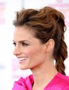 Stana Katic avait misé sur un décolleté pour sa sortie officielle