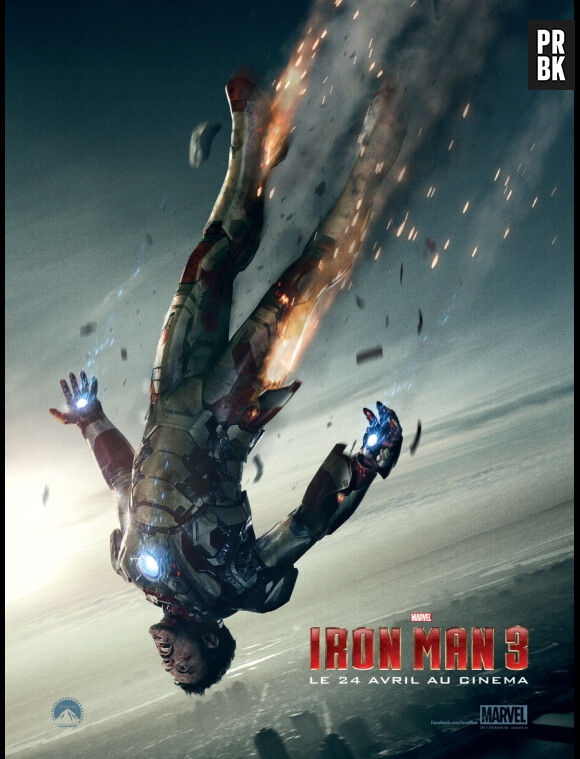 Iron Man sans dessus dessous sur une nouvelle affiche