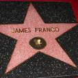 James Franco est la 2 492ème stars à rejoindre le "Walk Of Fame"