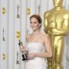 Jennifer Lawrence enchaîne soirée sur soirée depuis qu'elle a remporté l'Oscar de Meilleure actrice