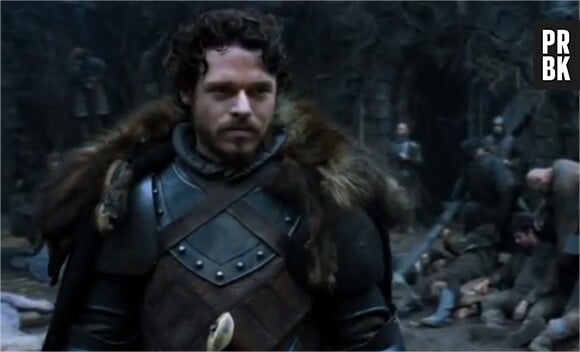 Robb prêt à se battre dans Game of Thrones