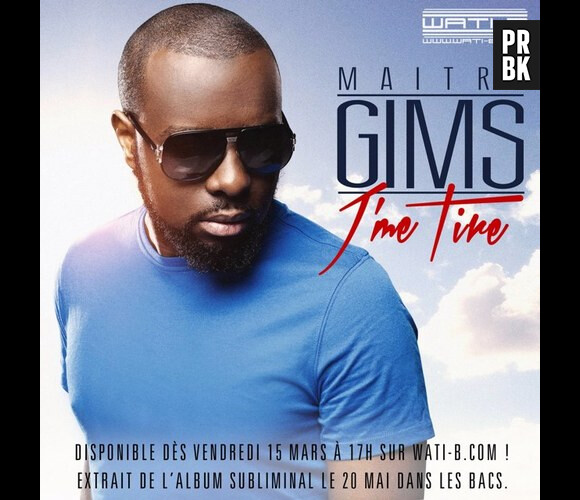 Le single J'me tire est le 2e extrait de l'album solo de Maitre Gims "Subliminal", sortie prévue le 20 mai 2013