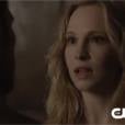 Caroline toujours énervée contre Klaus dans Vampire Diaries