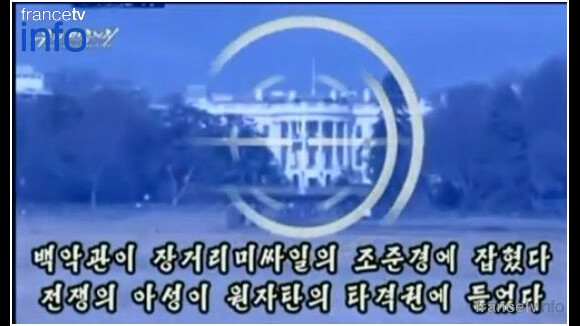 Etats-Unis : la Maison Blanche bombardée par la Corée du Nord dans une vidéo de propagande