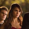 Confrontation entre Elena, Stefan et Damon dans Vampire Diaries