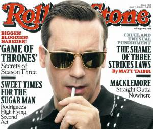 Jon Hamm pousse un coup de guele dans Rolling Stone