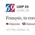 Et la fédération UMP du Rhône joue les fashion-polices