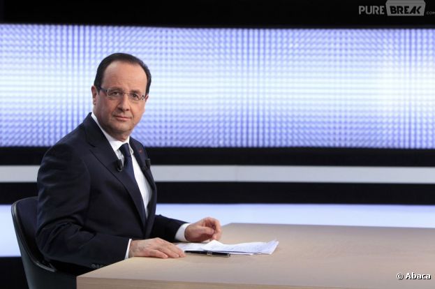 François Hollande lors de son grand oral de mars 2013 sur France 2