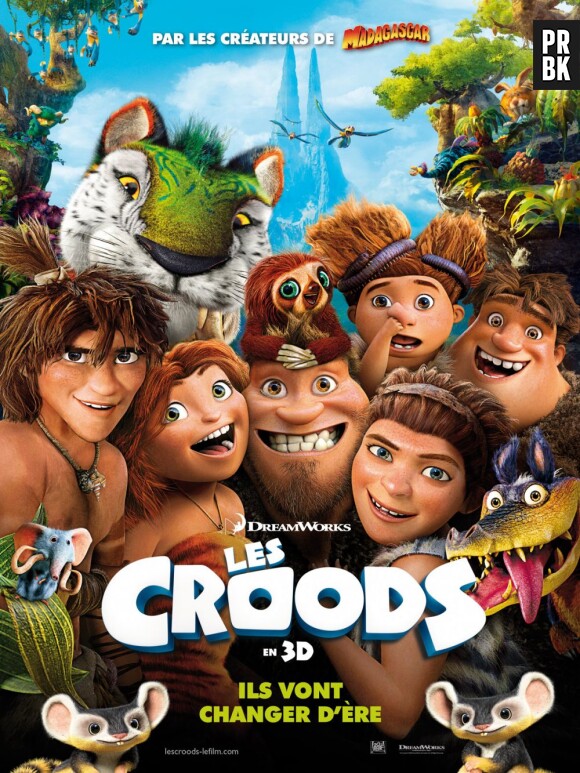Les Croods se maintiennet en numéro 2 du box-office US