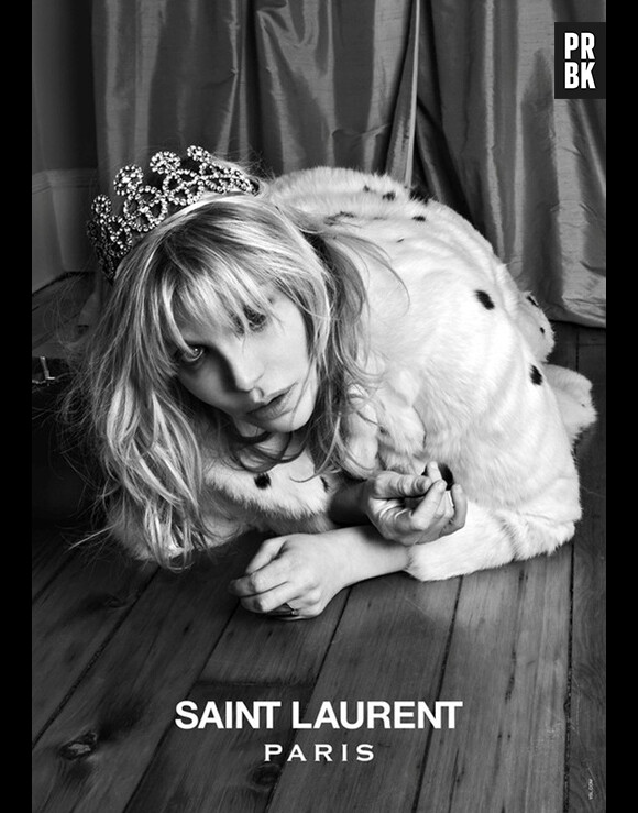 Courtney Love, pour la campagne Saint Laurent Music Project 2013