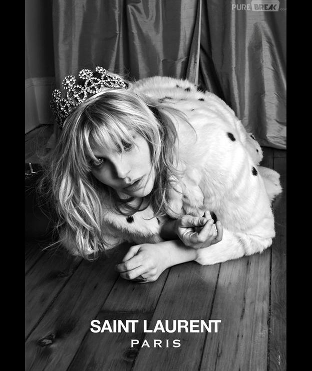 Courtney Love, pour la campagne Saint Laurent Music Project 2013
