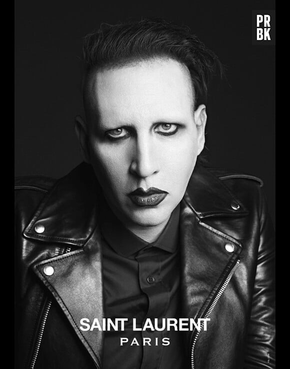 Marilyn Manson, égérie du Saint Laurent Music Project 2013