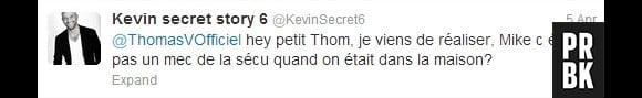 Le tweet de Kevin au sujet de Mike