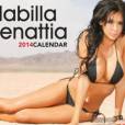 Nabilla Benattia a posé pour un calendrier 2014 sexy commercialisé sur Internet.