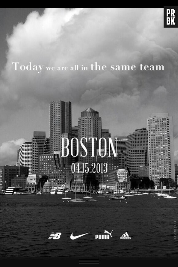 Nike, Adidas, Puma et New Balance : les quatre marques de sport s'unissent pour soutenir les victimes de l'attentat de Boston