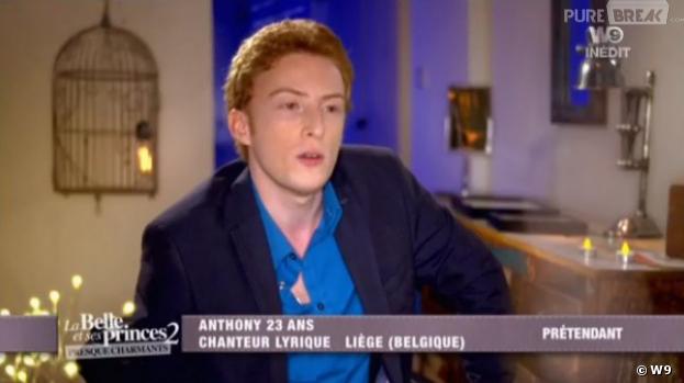 Anthony avait déjà participé à la saison 1 de La Belle et ses Princes sur W9.