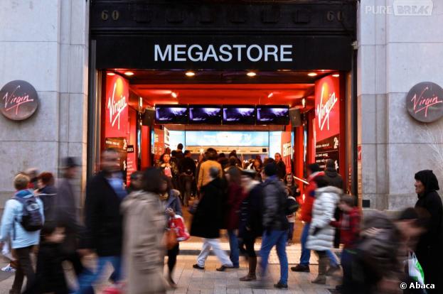 Les magasins Virgin Megastore bradent leurs prix jusqu'au 25 mai