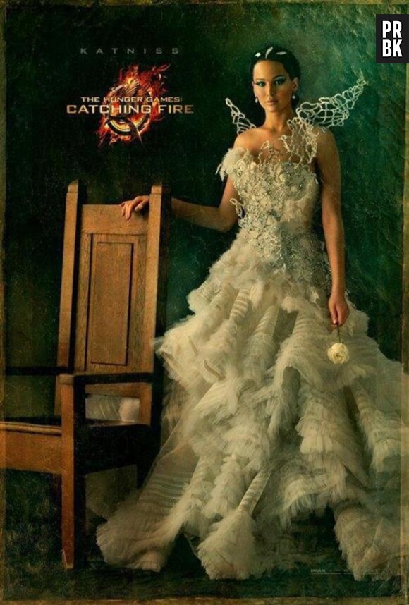 Katniss déjà rebelle sur un poster de Hunger Games 2