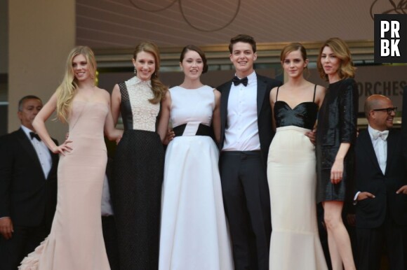 Emma Watson et toute l'équipe de The Bling Ring à Cannes pour le Festival 2013