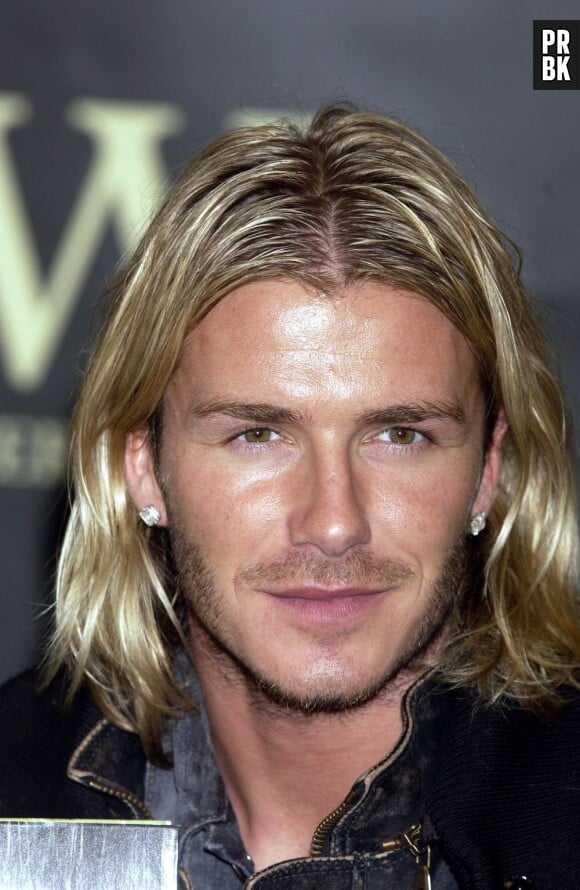 David Beckham en 2003, coupe au carré