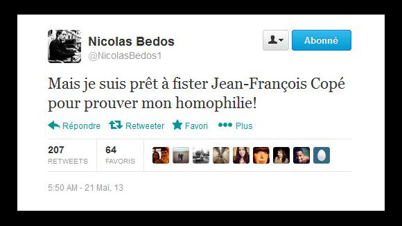 Nicolas Bedos homophobe ? Réponse coup de poing pour répondre à la polémique de son tweet
