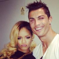 Cristiano Ronaldo fan VIP de Rihanna
