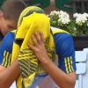 Mikhail Youzhni a le sang chaud à Roland Garros 2013.