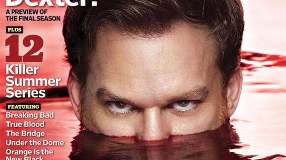 Dexter saison 8 : Michael C. Hall sanglant en couverture de EW