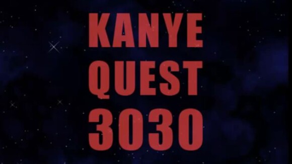 Kanye West : héros badass du jeu vidéo Kanye Quest 3030 !