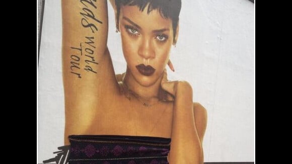 Rihanna : ses affiches topless rhabillées en Irlande