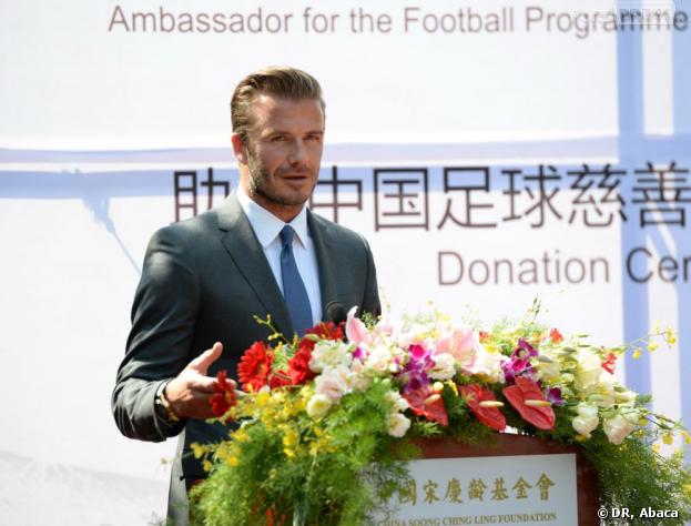 Un événement avec David Beckham en Chine a failli tourné au drame