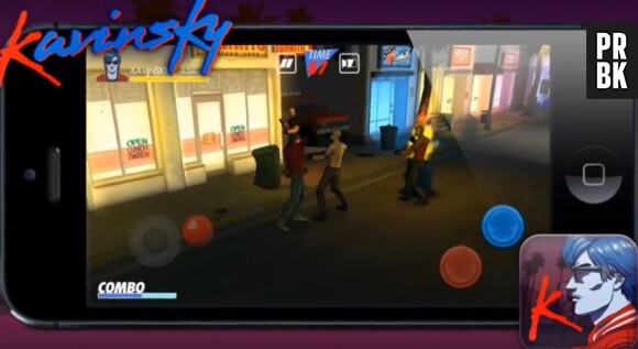 Kavinsky, héros d'un jeu vidéo sur iPhone, iPad et Android