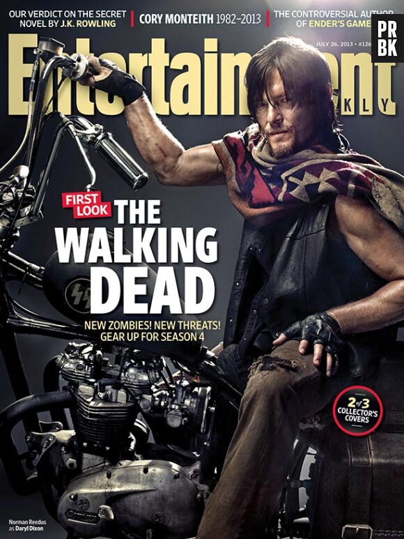 The Walking Dead saison 4 : Daryl se la joue "beau gosse" en contractant ses muscles