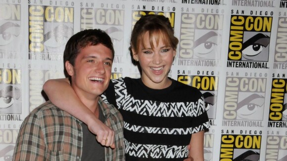 Jennifer Lawrence, Josh Hutcherson : Hunger Games 2 au Comic Con 2013